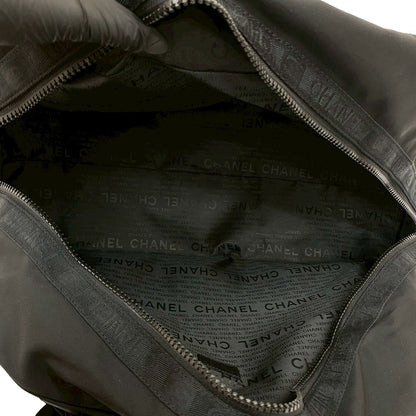 Chanel Shoulder Bag Nylon Black
