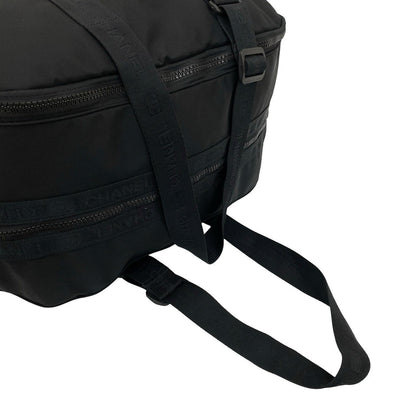 Chanel Shoulder Bag Nylon Black