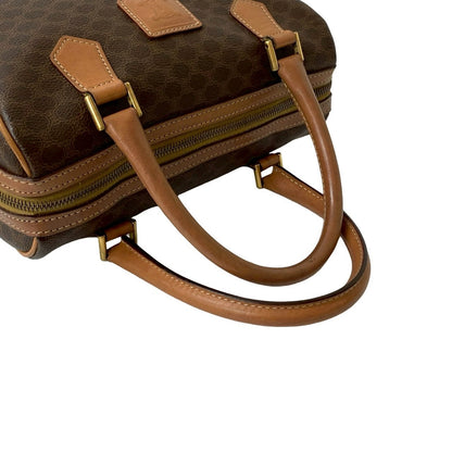 Celine Shoulder Bag Leather Brown