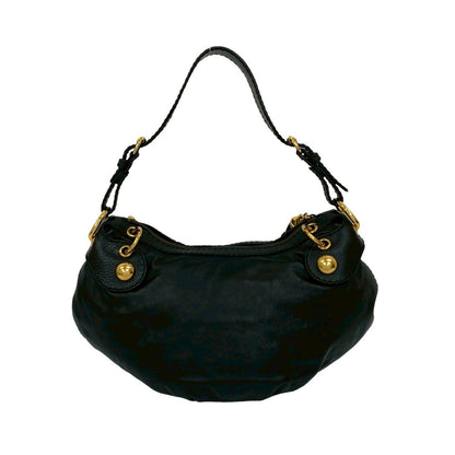 Gucci Shoulder Bag Leather Black Histeria