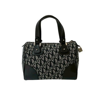 Dior Handbag Canvas Black