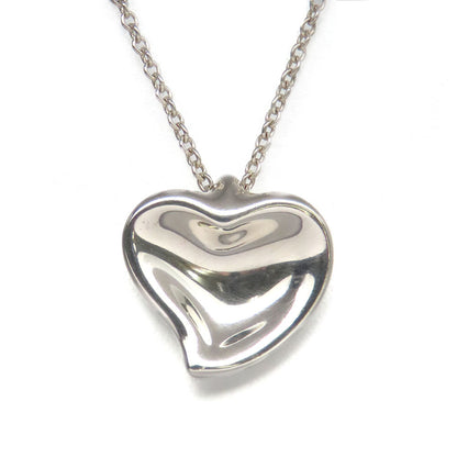 Tiffany&Co. Necklace Silver925 Silver Curved Heart Women