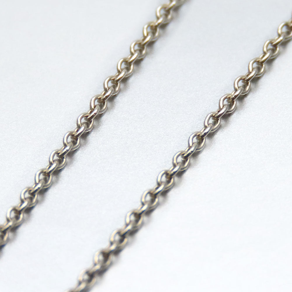 Tiffany&Co. Necklace Silver925 Silver Curved Heart Women