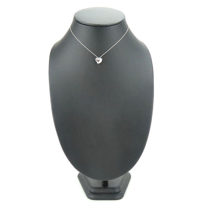 Tiffany&Co. Necklace Silver925 Silver Curved Heart Women