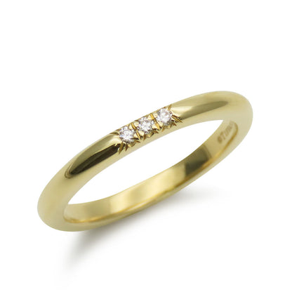 Tiffany&Co. Ring K18 Yellow Gold Yellow Gold Forever Wedding Bands
