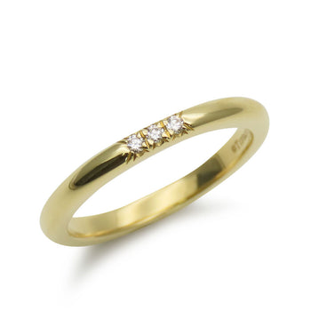 Tiffany&Co. Ring K18 Yellow Gold Yellow Gold Forever Wedding Bands