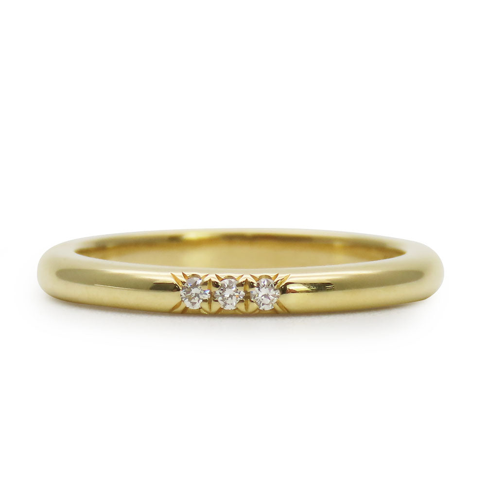 Tiffany&Co. Ring K18 Yellow Gold Yellow Gold Forever Wedding Bands