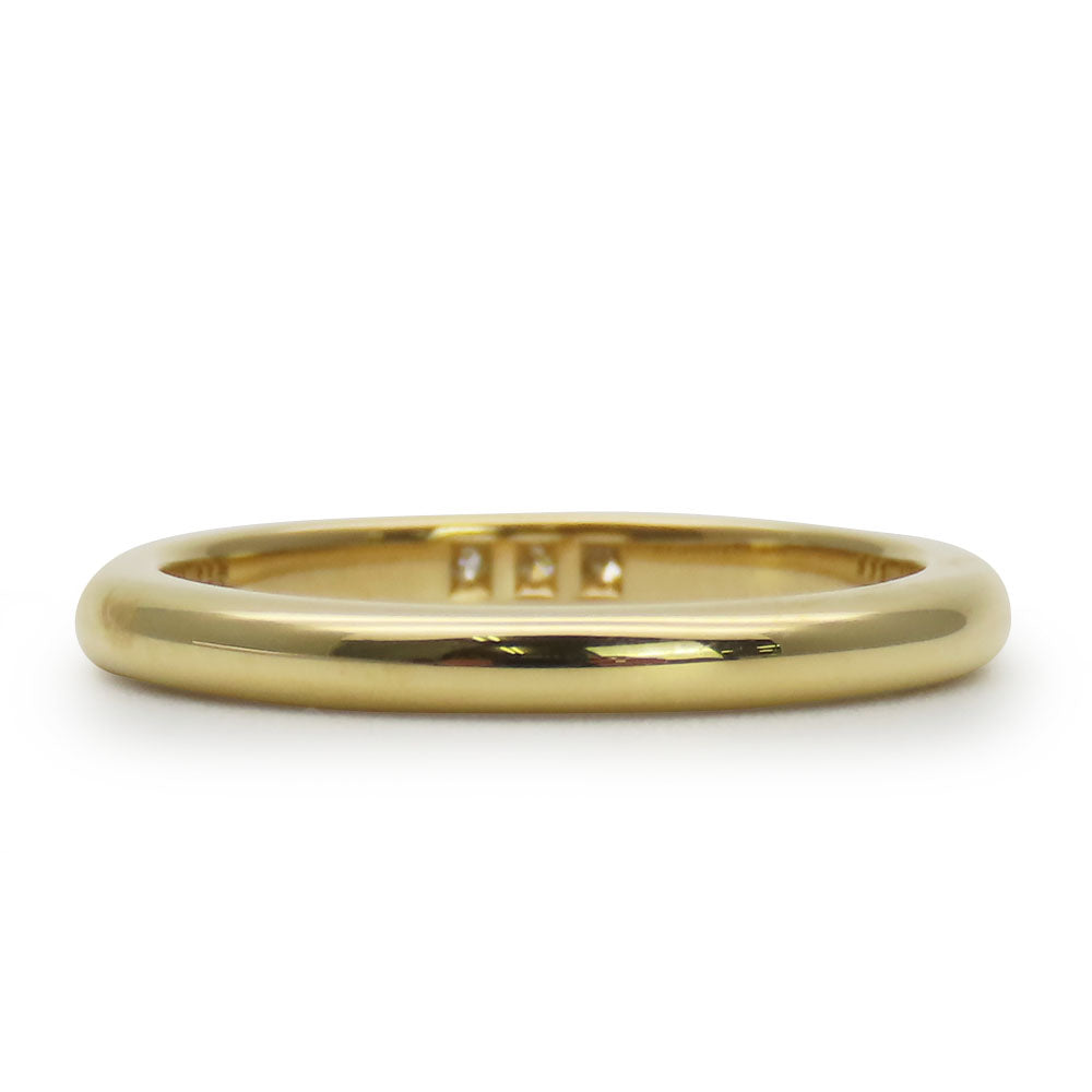 Tiffany&Co. Ring K18 Yellow Gold Yellow Gold Forever Wedding Bands