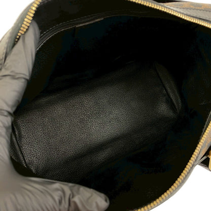 Celine Handbag Leather Black