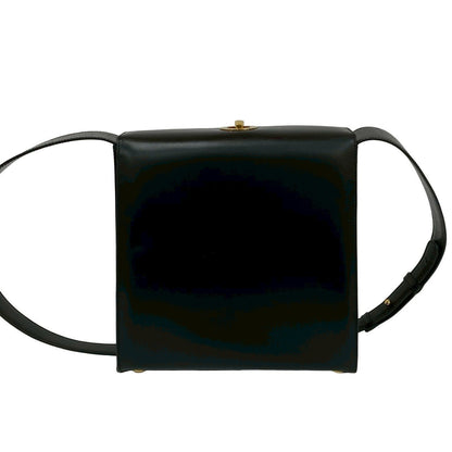 Celine Shoulder Bag Leather Black