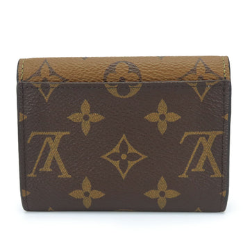 Louis Vuitton Bifold Wallet M82333 Monogram Reverse Brown Portefeuille Rosalie Women