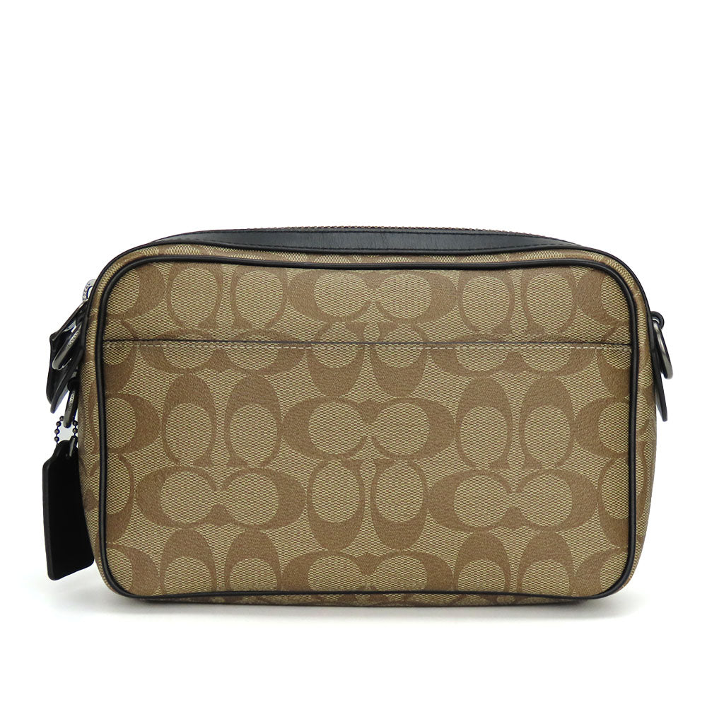 Coach Shoulder Bag F50715 Leather, Pvc Black Unisex(Unisex)
