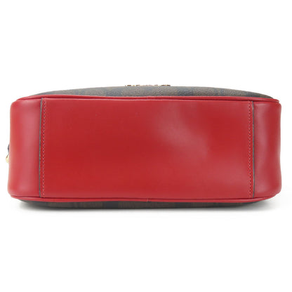 Coach Shoulder Bag 68168 Leather, Pvc Red Signature Women