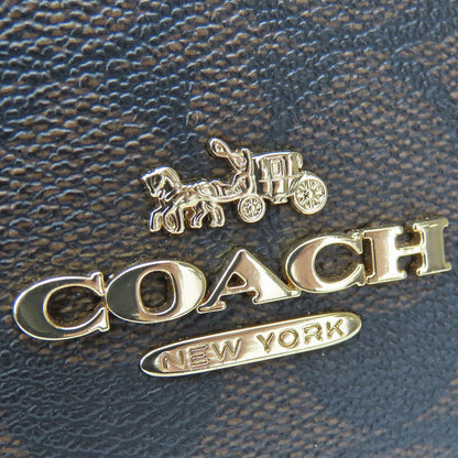 Coach Shoulder Bag 68168 Leather, Pvc Red Signature Women