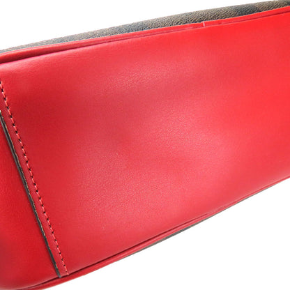 Coach Shoulder Bag 68168 Leather, Pvc Red Signature Women