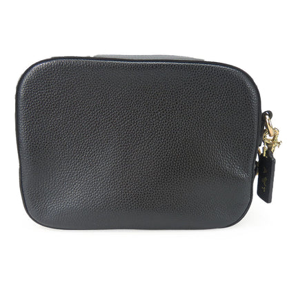 Coach Shoulder Bag 29411 Leather Black Women