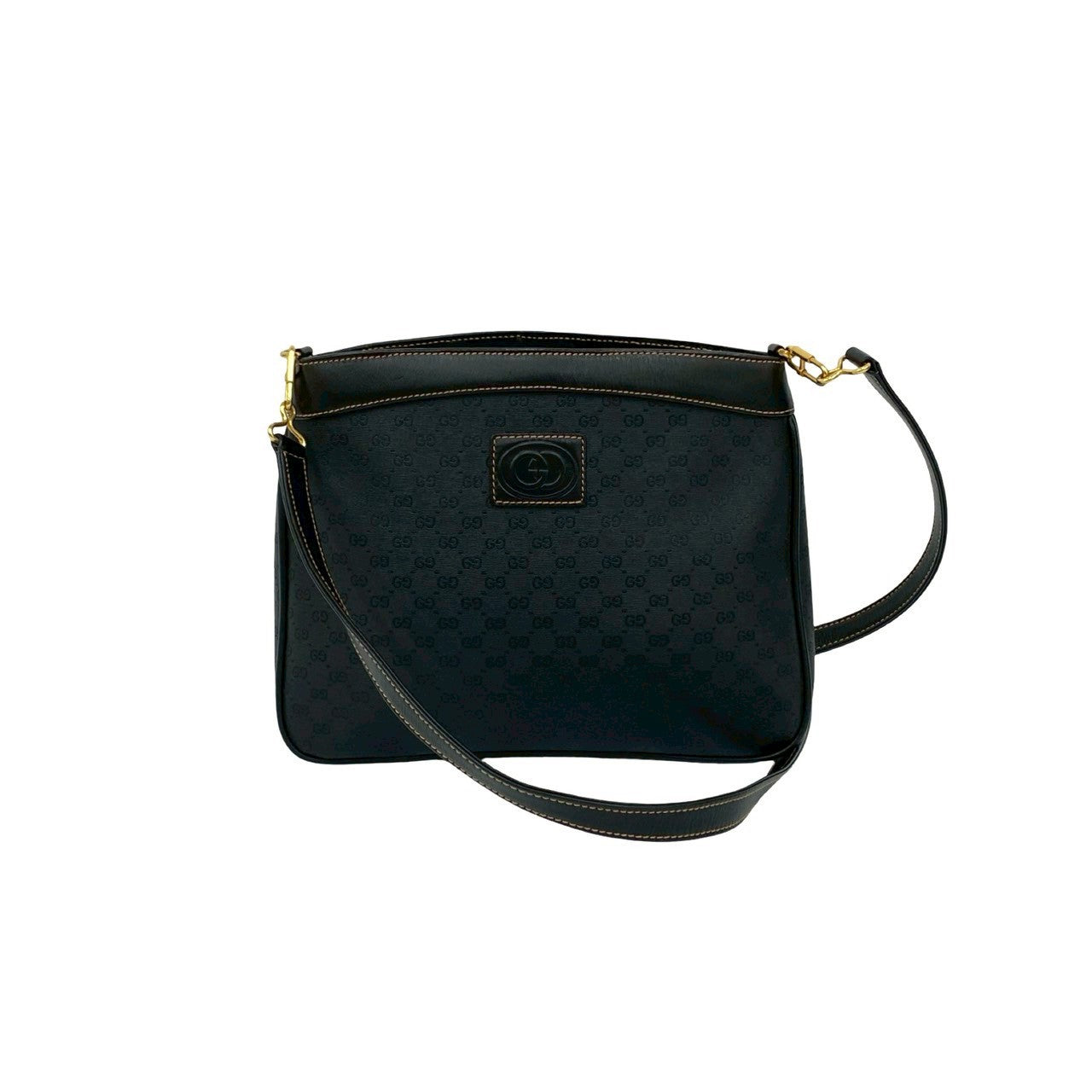 Gucci Shoulder Bag Leather Black