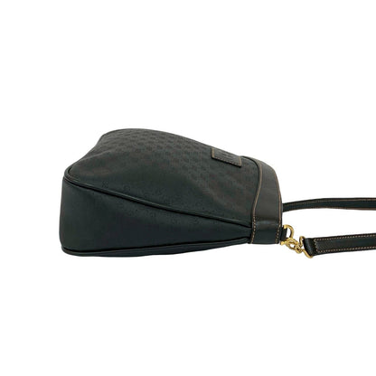 Gucci Shoulder Bag Leather Black