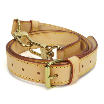 Louis Vuitton Shoulder Strap Nume Leather Beige Women