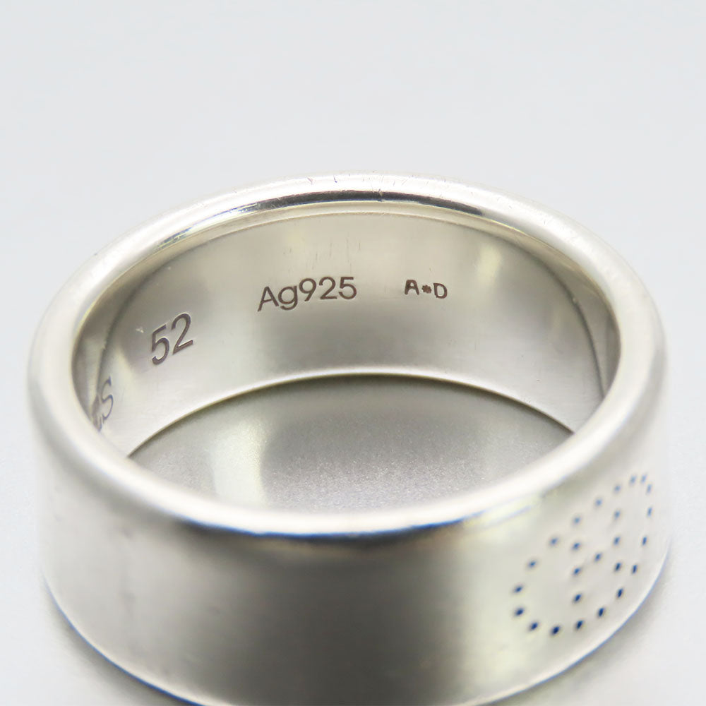 Hermes Ring Silver925 Silver Evelyn Unisex(Unisex) 52