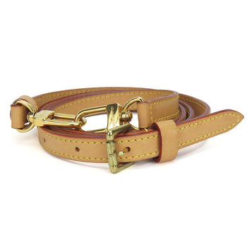 Louis Vuitton Shoulder Strap Nume Leather Beige Women
