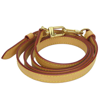 Louis Vuitton Shoulder Strap Nume Leather Beige Women