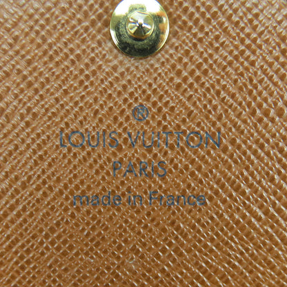 Louis Vuitton Long Wallet Purse M60531 Monogram Brown Portefeuille Sara Women