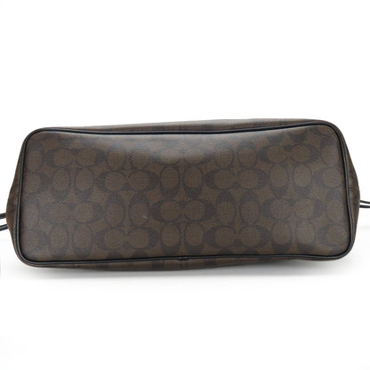 Coach Tote Bag F57842 Leather, Pvc Black Women
