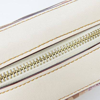 Coach Shoulder Bag 31695 Leather Beige Women
