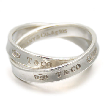 Tiffany&Co. Ring Silver925 Silver 1837 Interlocking Women
