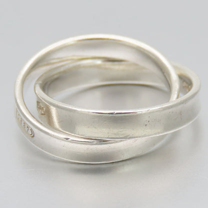 Tiffany&Co. Ring Silver925 Silver 1837 Interlocking Women