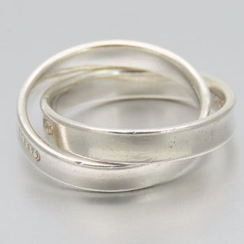 Tiffany&Co. Ring Silver925 Silver 1837 Interlocking Women