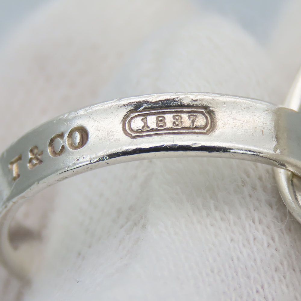 Tiffany&Co. Ring Silver925 Silver 1837 Interlocking Women
