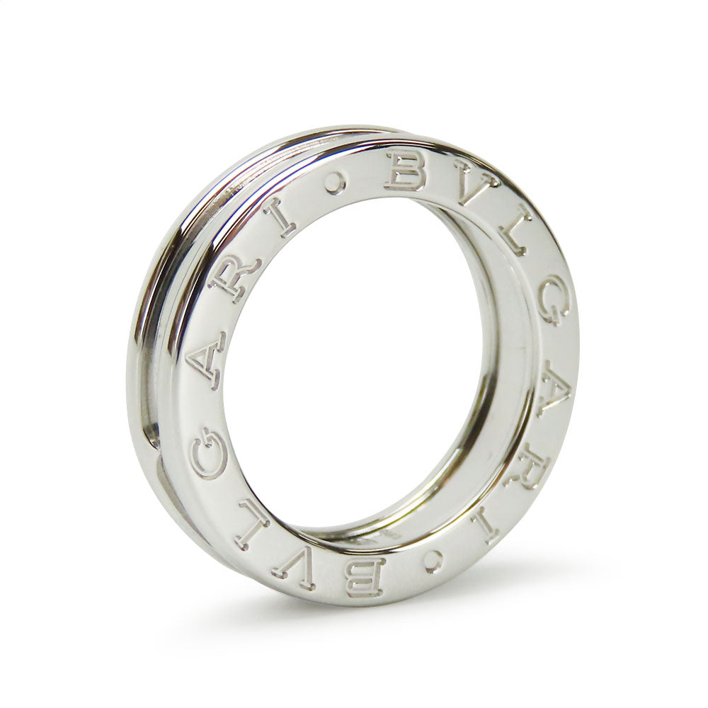 Bvlgari Ring K18 White Gold Silver B-Zero1 Women 47