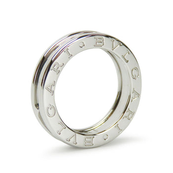Bvlgari Ring K18 White Gold Silver B-Zero1 Women 47
