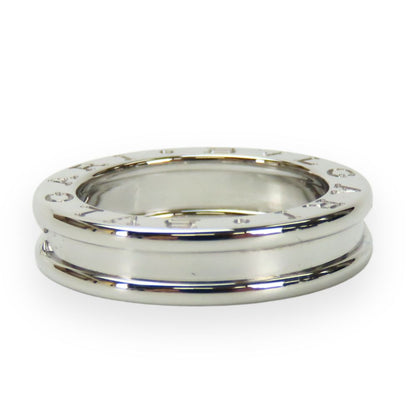 Bvlgari Ring K18 White Gold Silver B-Zero1 Women 47