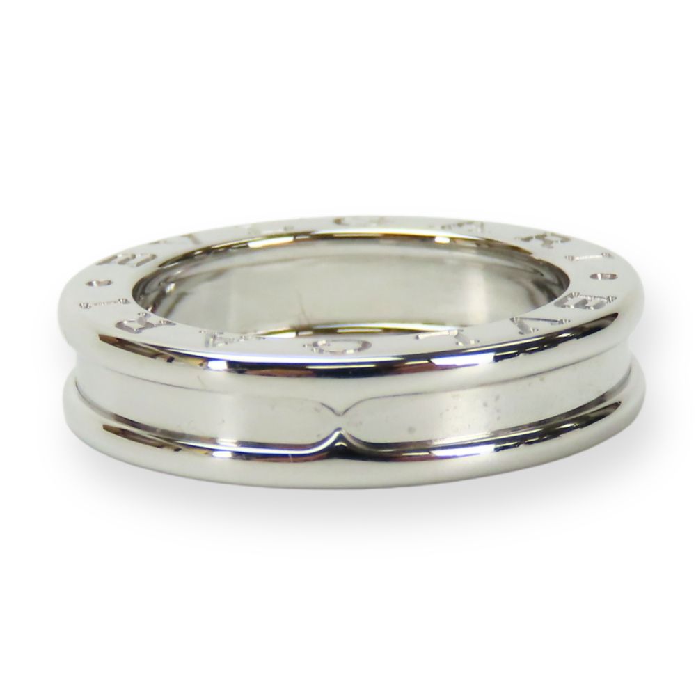 Bvlgari Ring K18 White Gold Silver B-Zero1 Women 47