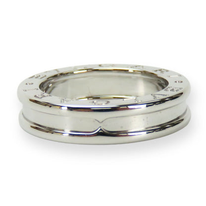 Bvlgari Ring K18 White Gold Silver B-Zero1 Women 47