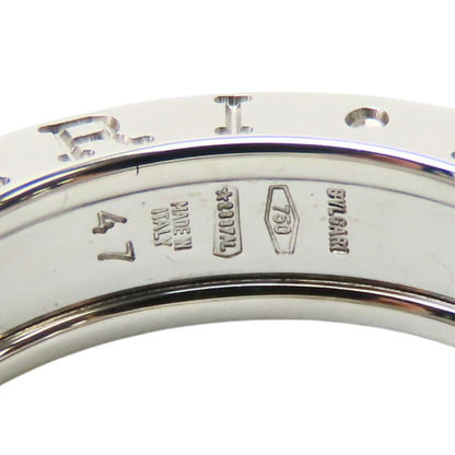 Bvlgari Ring K18 White Gold Silver B-Zero1 Women 47