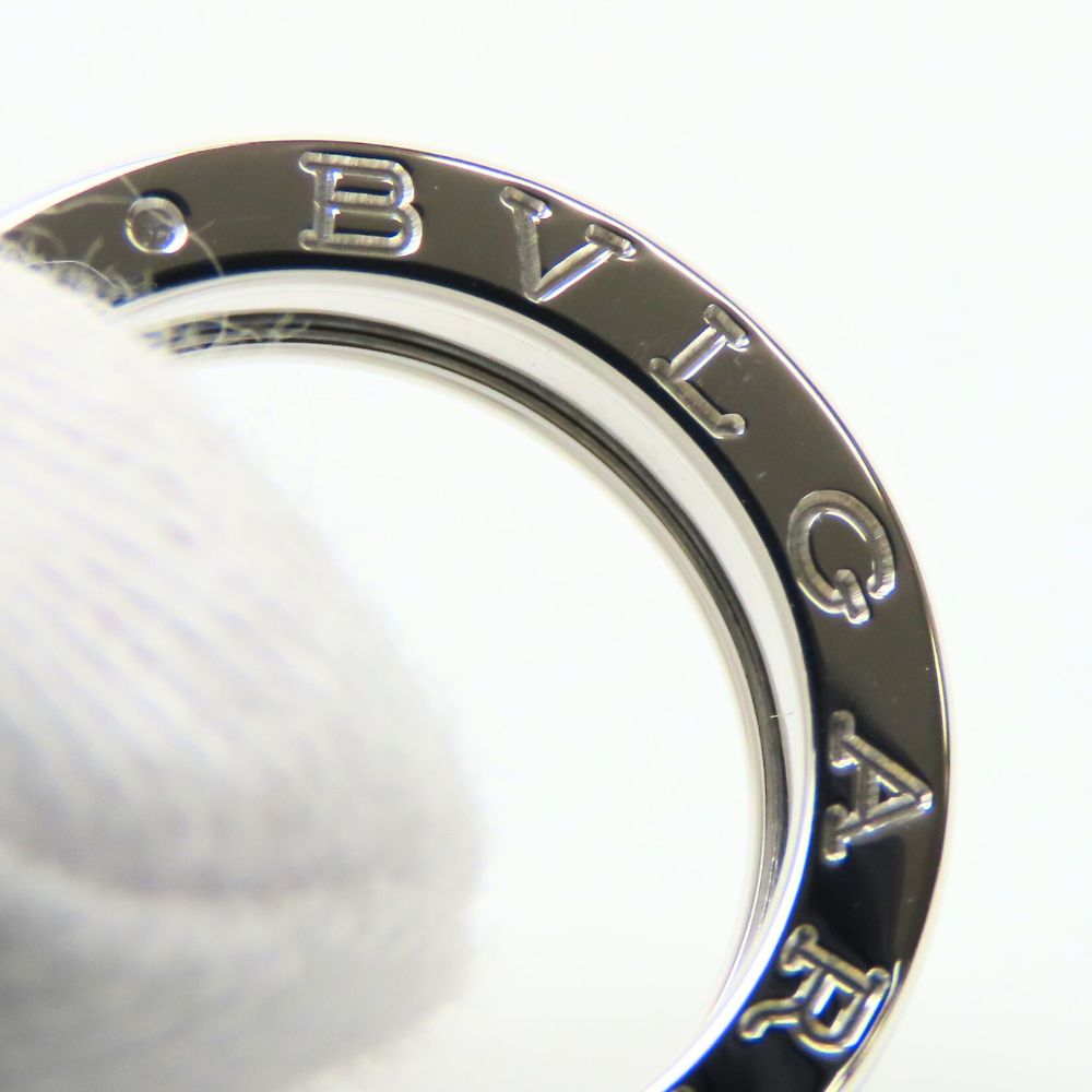 Bvlgari Ring K18 White Gold Silver B-Zero1 Women 47