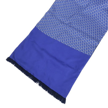 Hermes Scarf Silk, Angora Blue Women