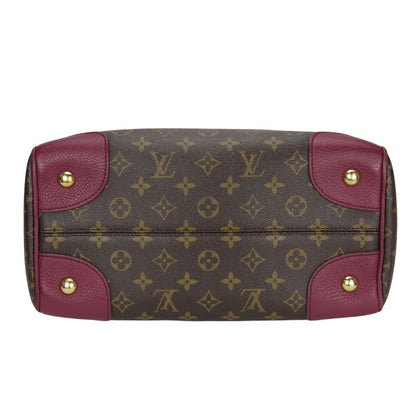 Louis Vuitton Handbag M40545 Monogram, Leather Brown Retiro Women