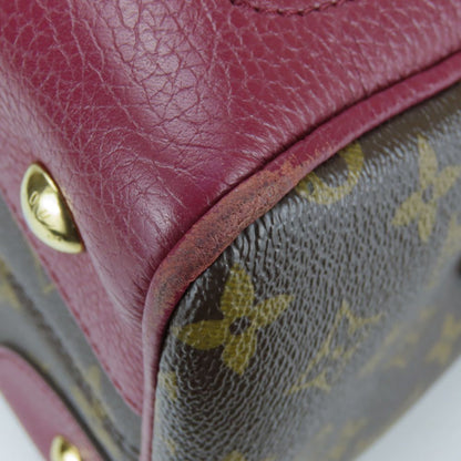Louis Vuitton Handbag M40545 Monogram, Leather Brown Retiro Women
