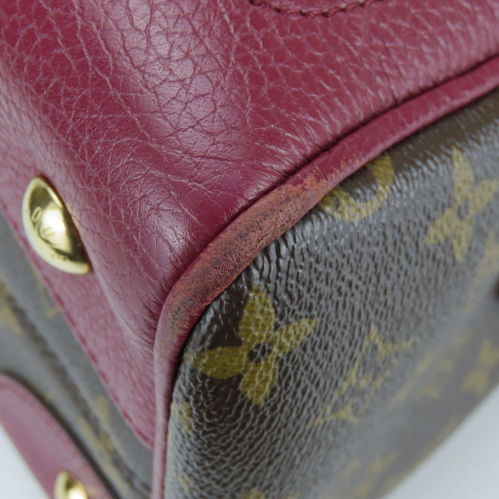 Louis Vuitton Handbag M40545 Monogram, Leather Brown Retiro Women