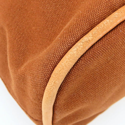 Hermes Pouch Cotton Brown Bored Pouch Tgm Women