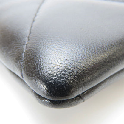 Chanel Coin Case Ap2086 Lambskin Black Women