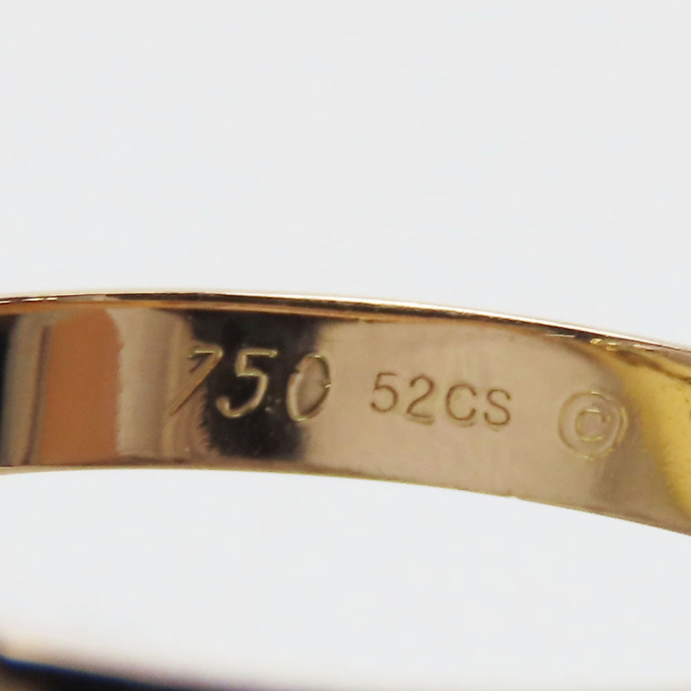 Cartier Ring K18 Yellow Gold, K18 Pink Gold, K18Wg Three Color Trinity Women