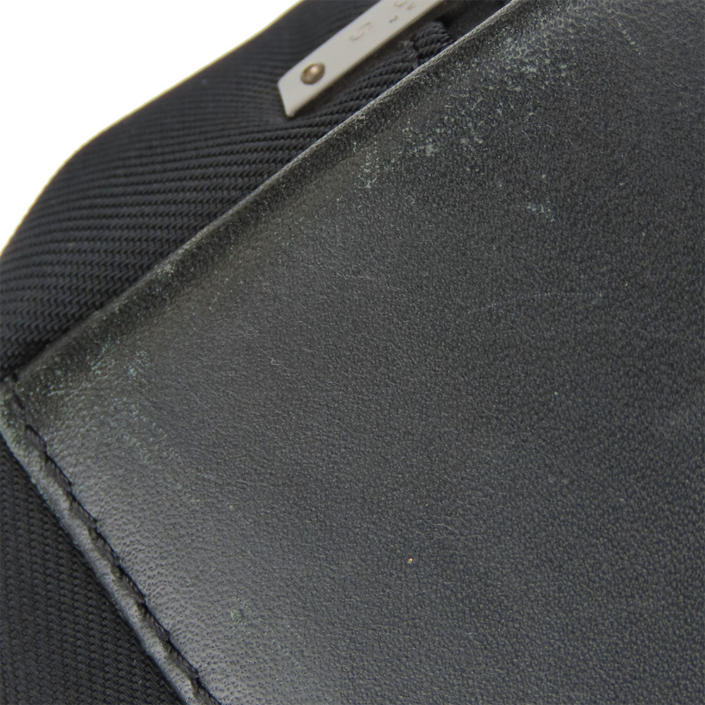 Coach Handbag 7400 Nylon, Leather Black Women