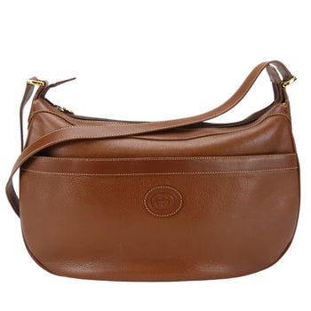 Gucci Shoulder Bag 001.104.0931 Leather Brown