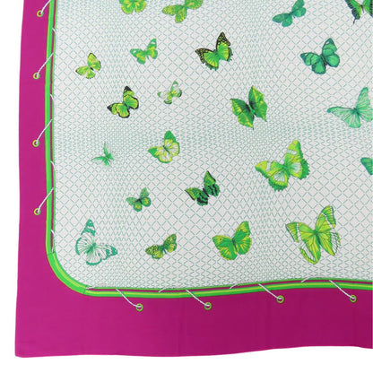 Hermes Stall Cotton Purple Pareo Women